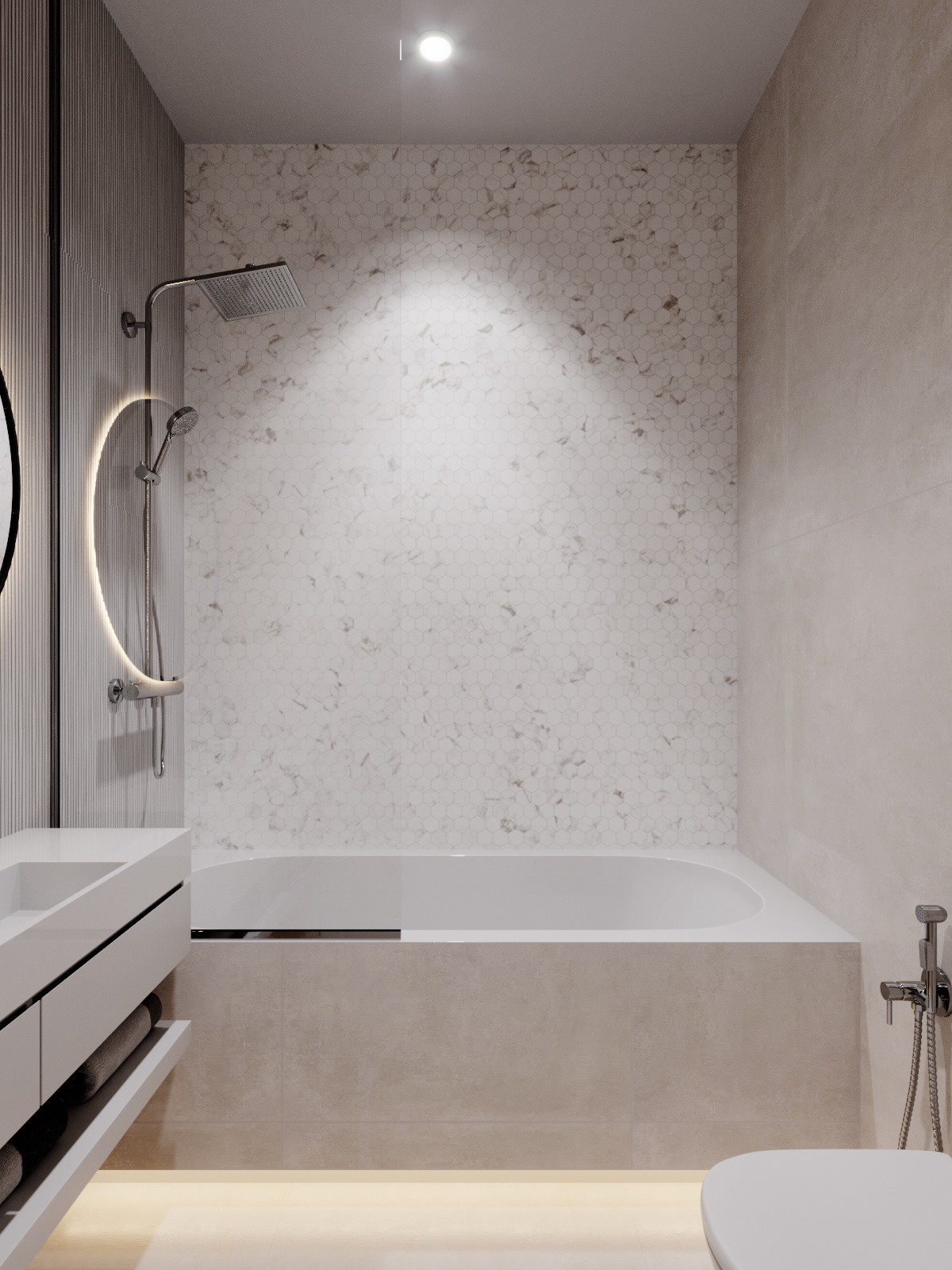 圣彼得堡 58 平米现代小公寓 | 精致简约的艺术空间-30