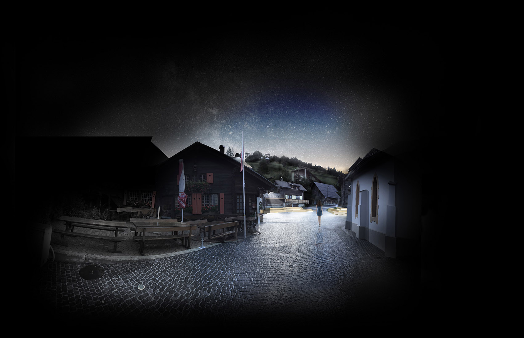 小镇广场及家具，瑞士 / Fernando Menis Architects-20