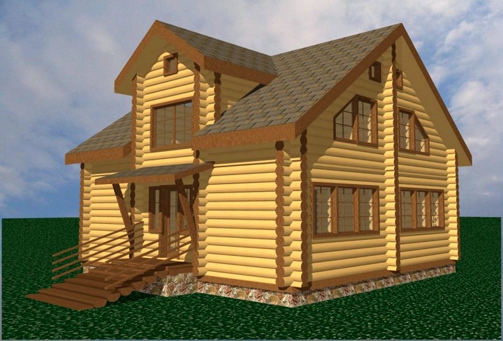 带阁楼的桑拿房项目-54