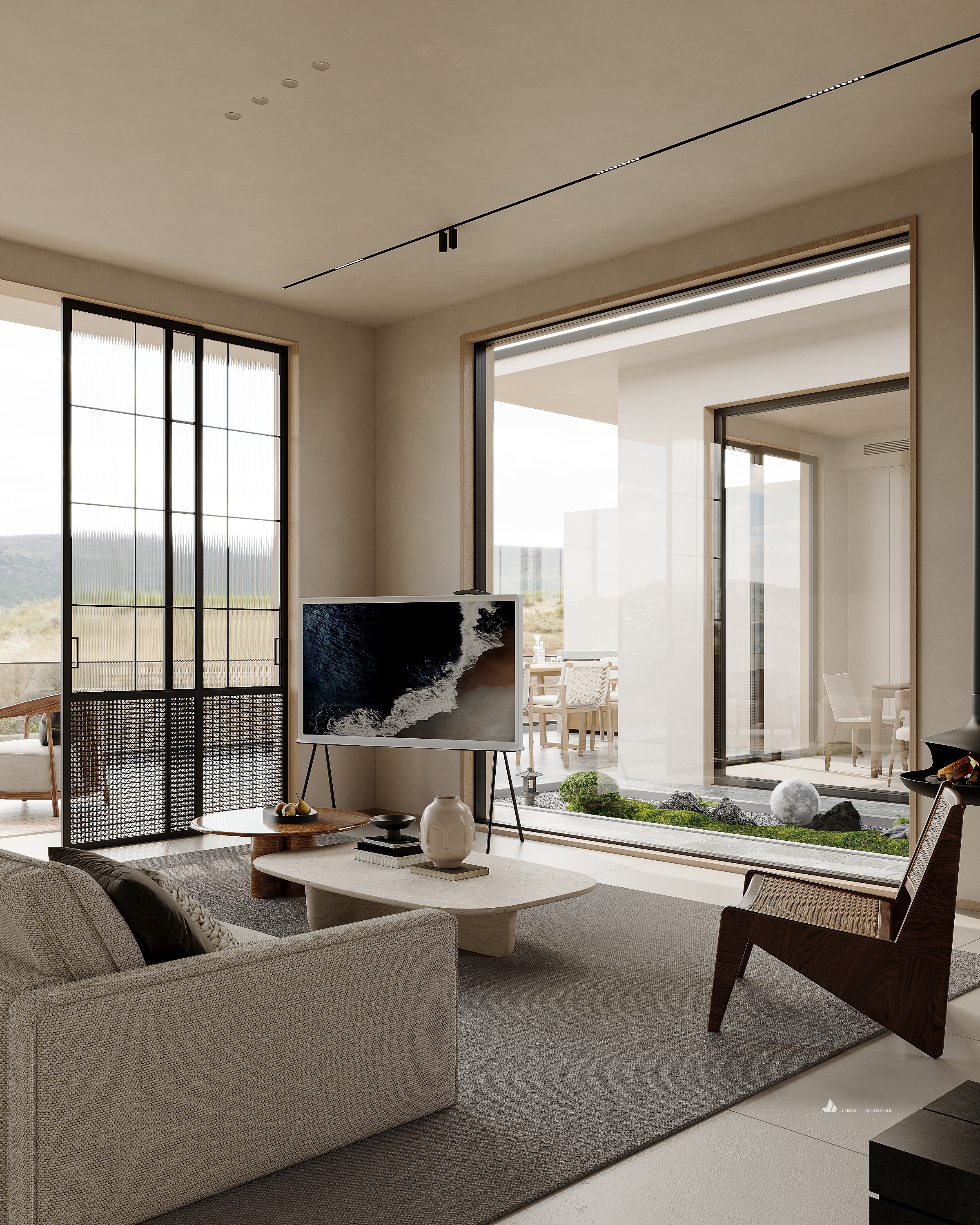 自建房大鸟瞰到室内-1