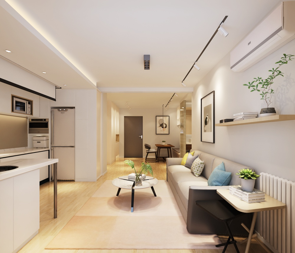 小户型空间改造，打造互动式生活空间-6