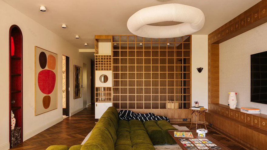 一个四口之家,装修得非常漂亮,忍不住晒晒-0