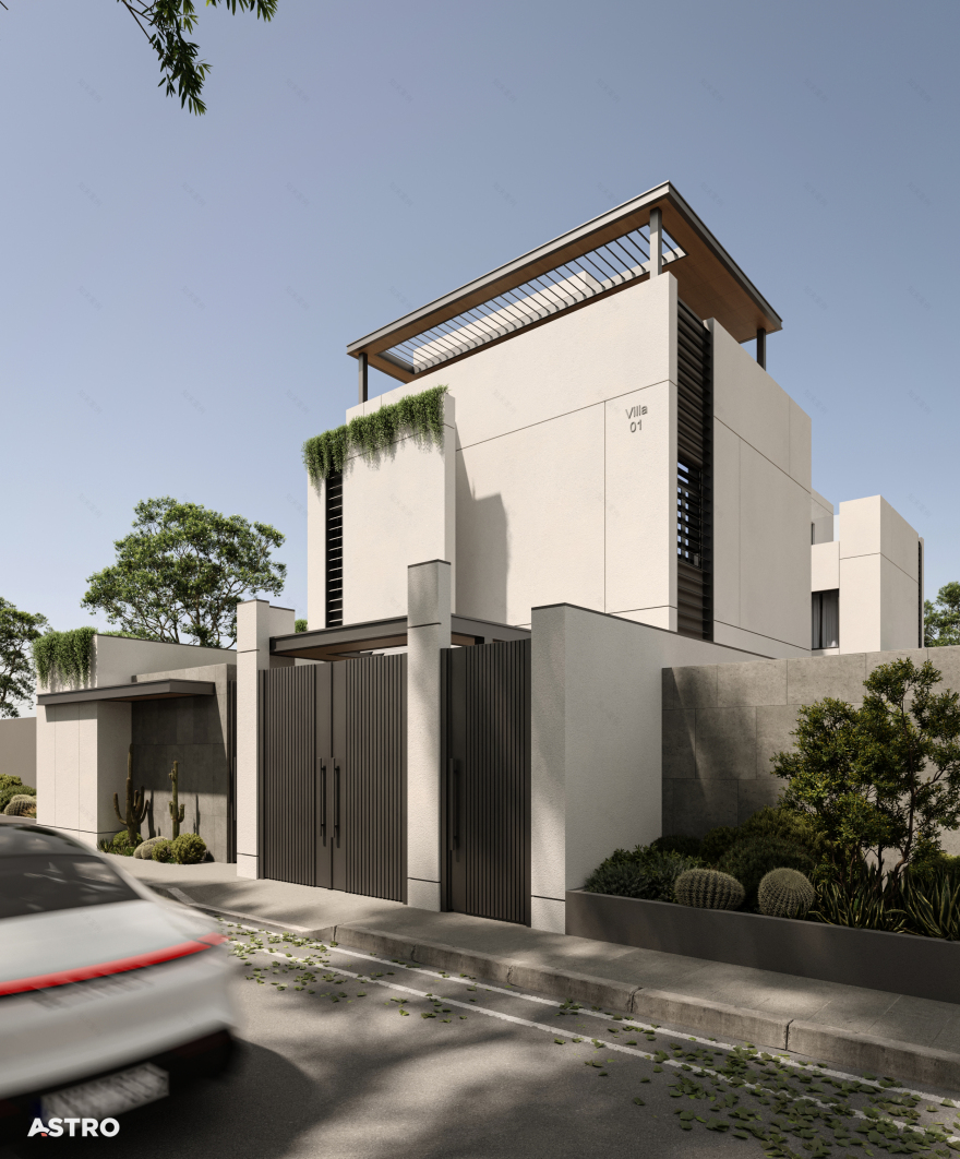 简约别墅设计丨沙特阿拉伯丨Astro Architects-8