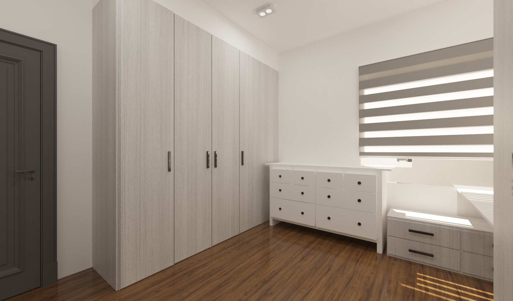 white walk-in closet-7