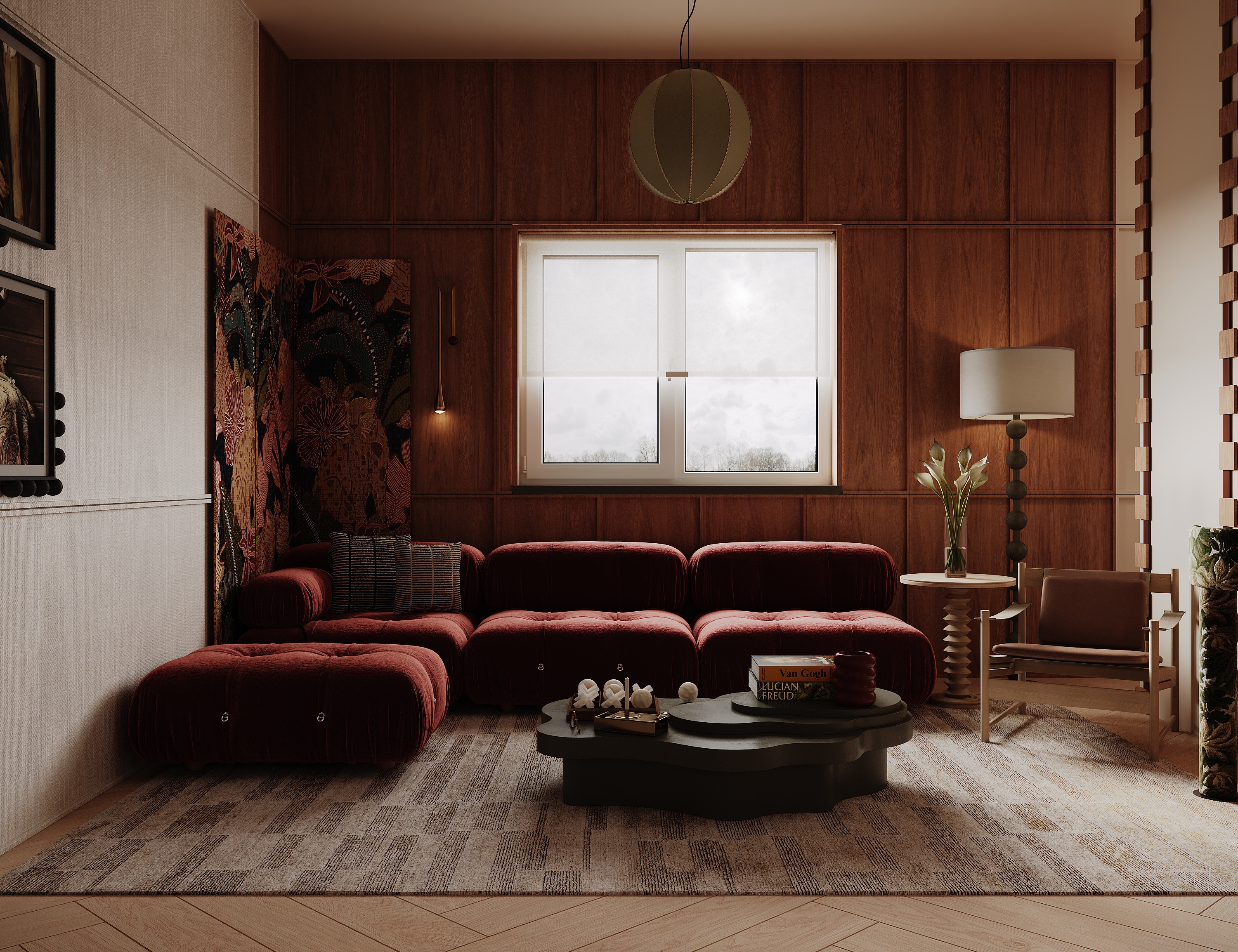 折衷主义中世纪风格酒店套房丨AWAB DESIGNS-7