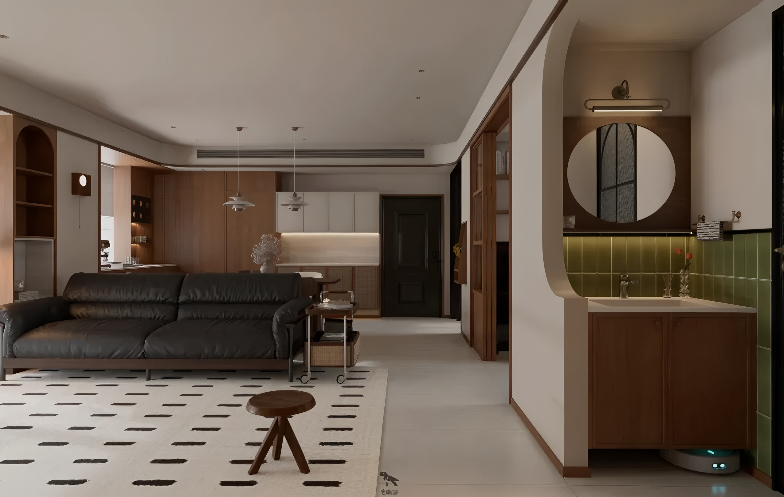 四川内江121 m²未来方舟丨中国内江丨宅南空间设计事务所-15