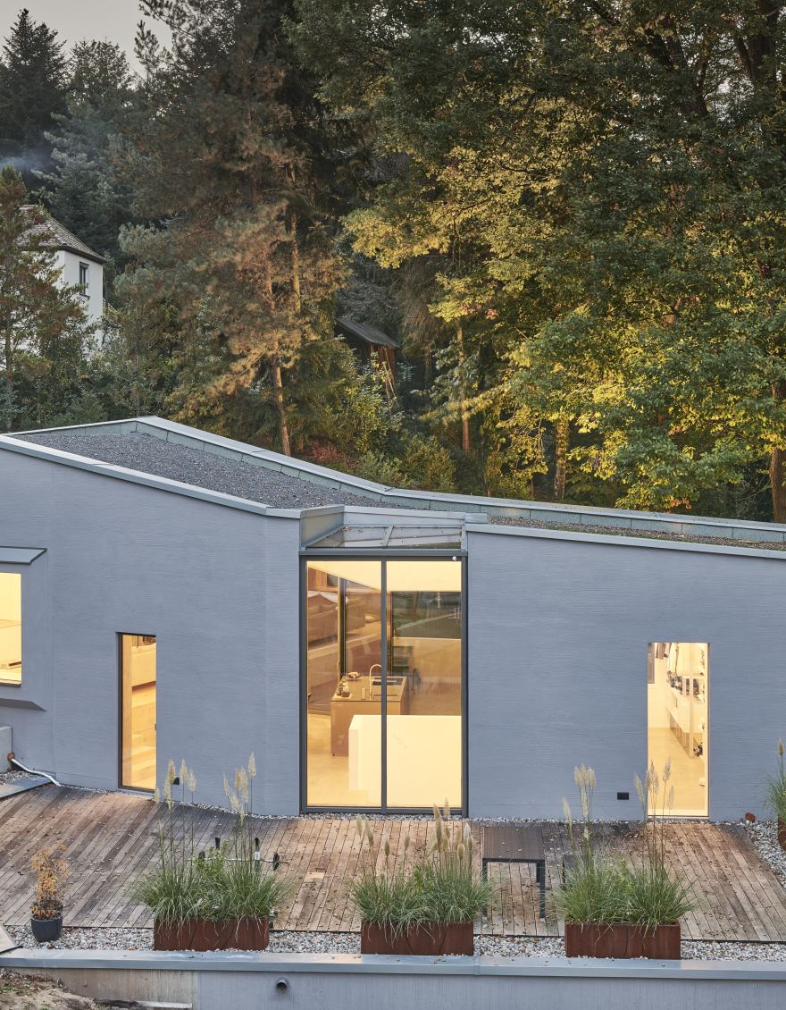 城堡山下的住宅与古橡树共生-4