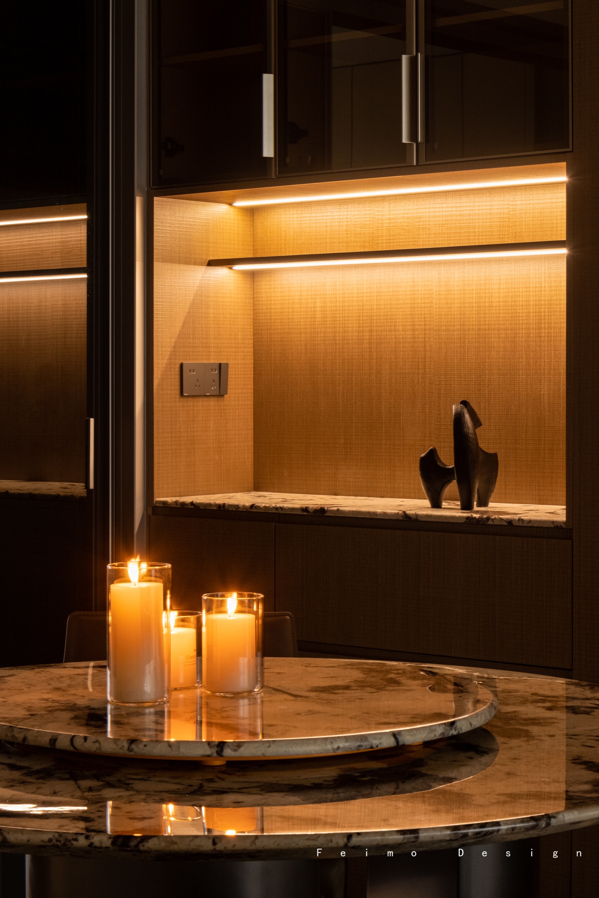 置地·柏悦湾轻奢家设计丨飞墨设计-25