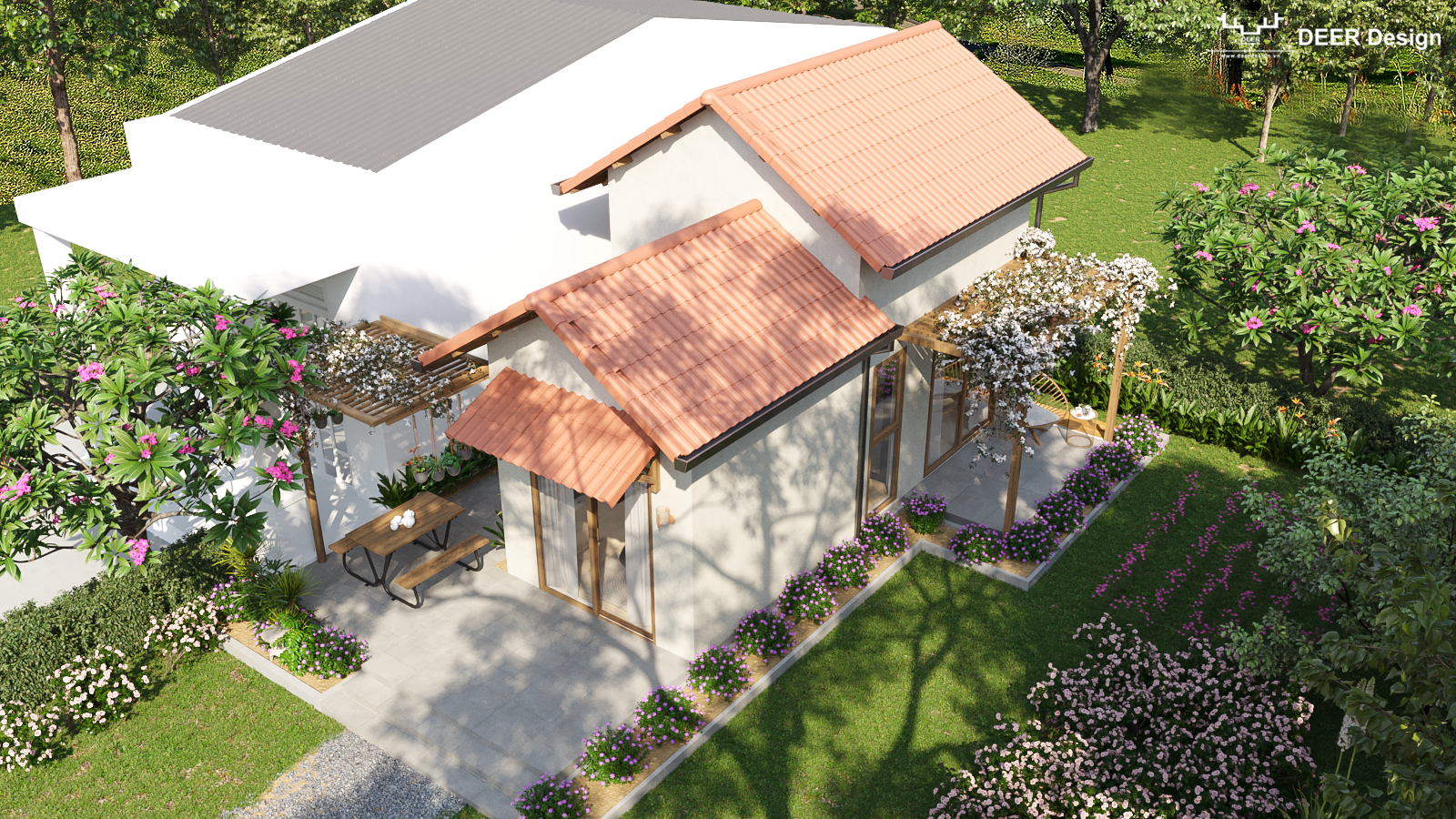 越南小花园住宅丨DEER Design-4