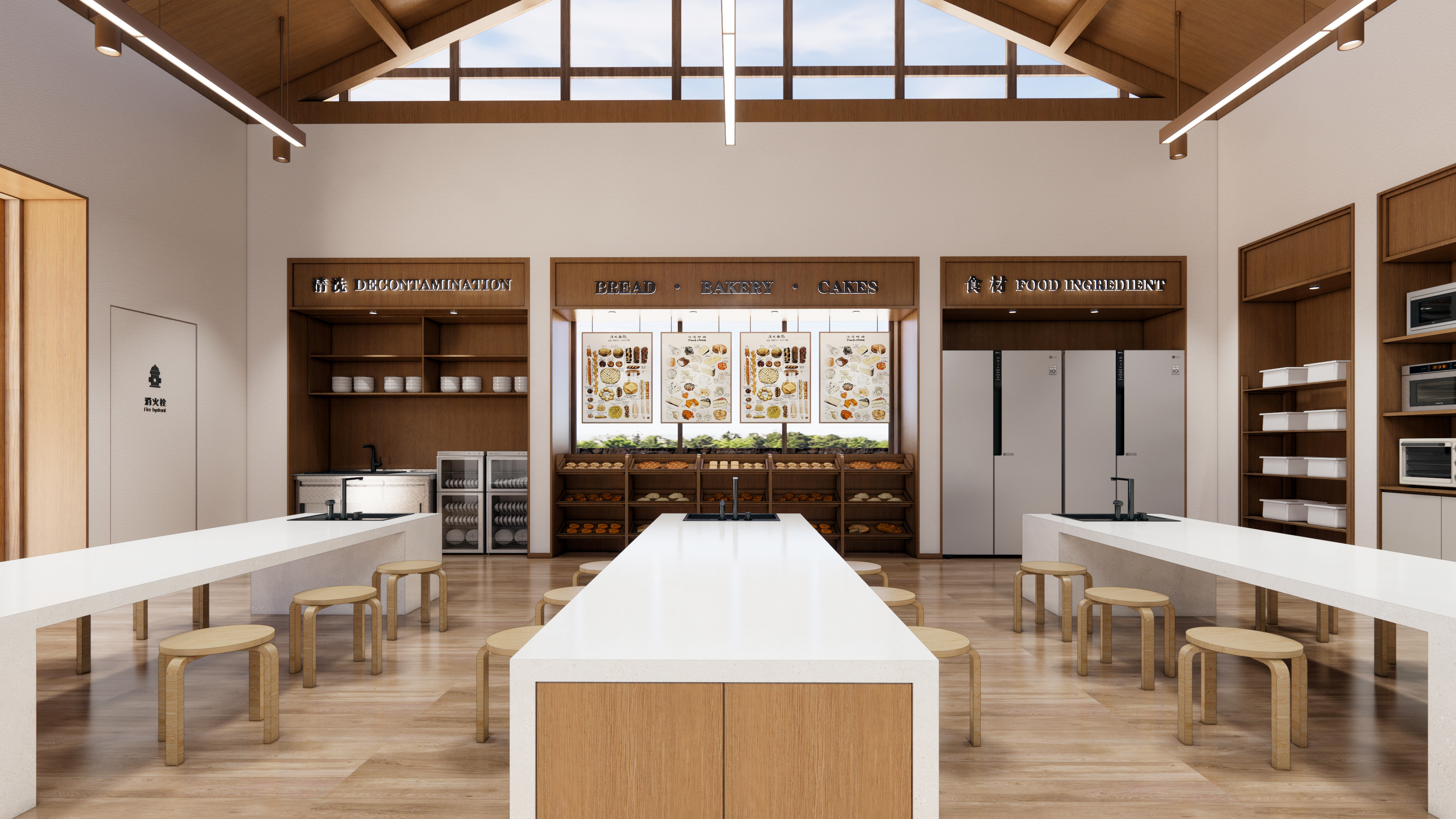 咖啡店 / 亲子空间·咖啡&烘焙工坊空间设计-10