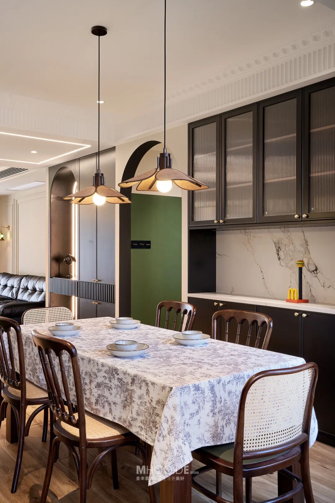 MHOO|金珺澜庭150㎡复古南洋：住进一场南洋旧梦-20