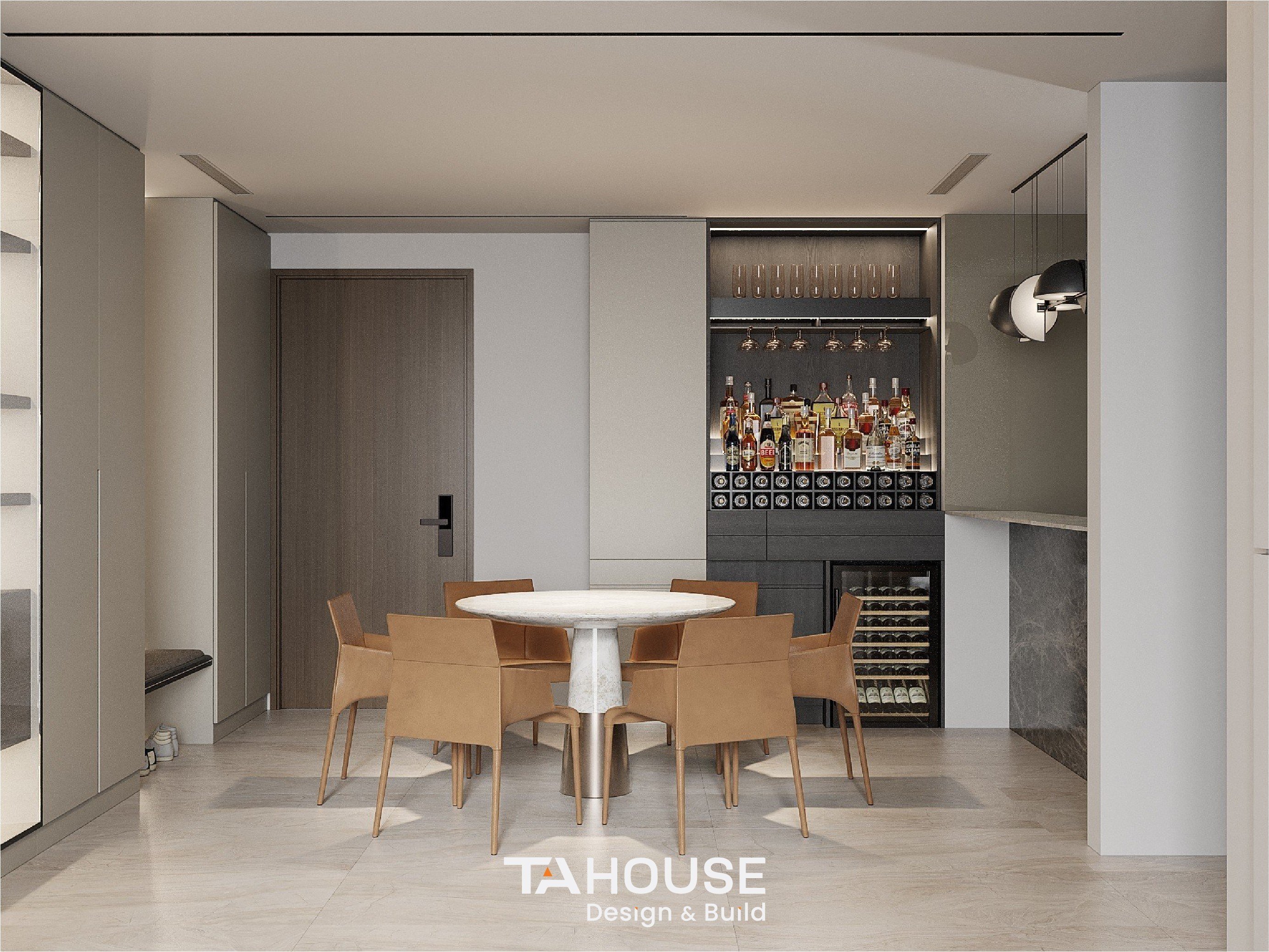 THE RIVER THỦ THIÊM QUẬN 2 室内设计丨越南胡志明市丨TA HOUSE-6