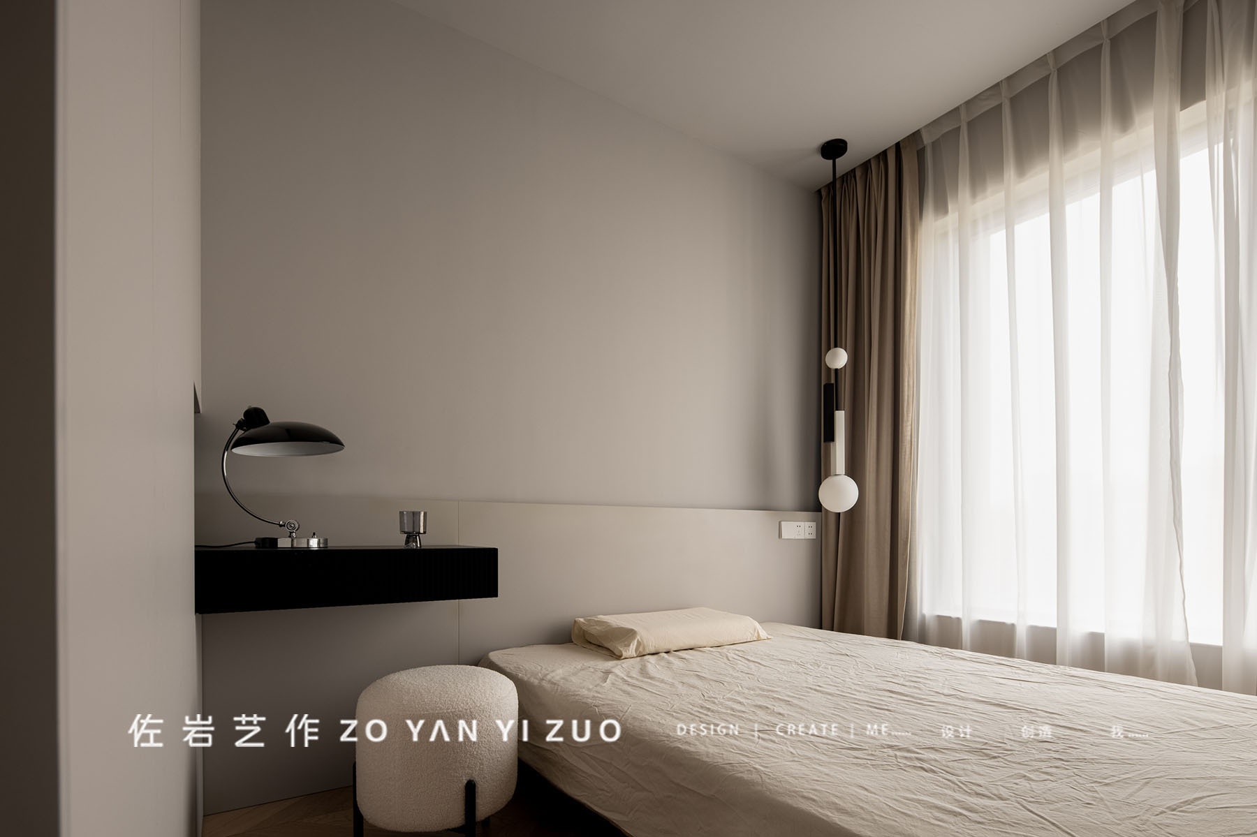 140㎡现代极简北欧风之家丨佐岩艺作-54