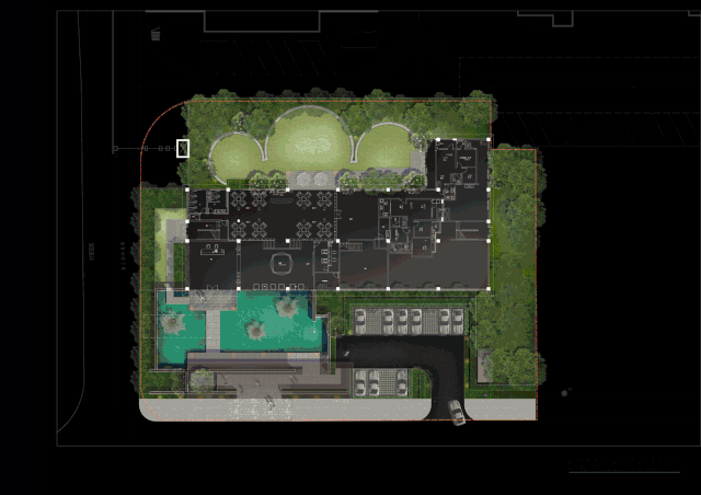 武汉花样年花郡 | 190 万的展示区如何打造水景之美-16