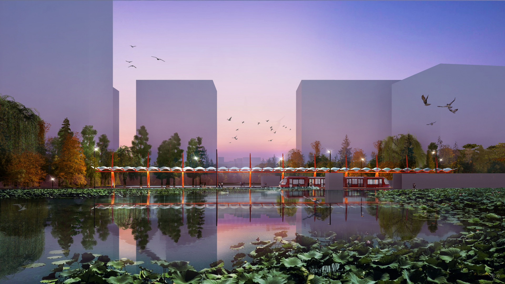 杭州大城北中央景观大道-38