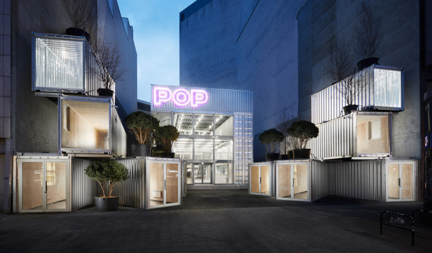 POP KUDAMM集装箱打造多功能快闪文化空间设计丨德国柏林丨GRAFT,戈者设计-14