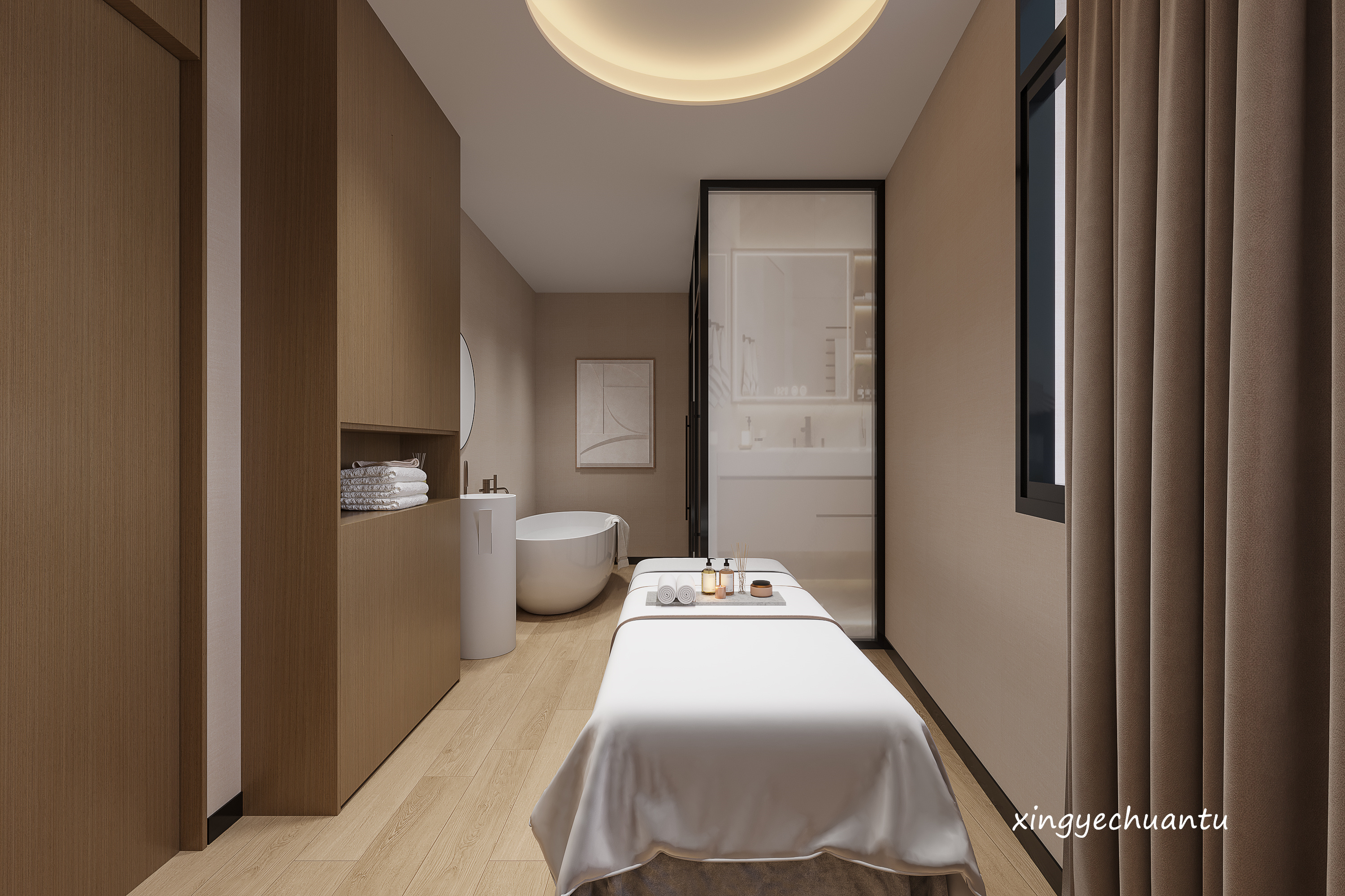 现代美容院设计-5