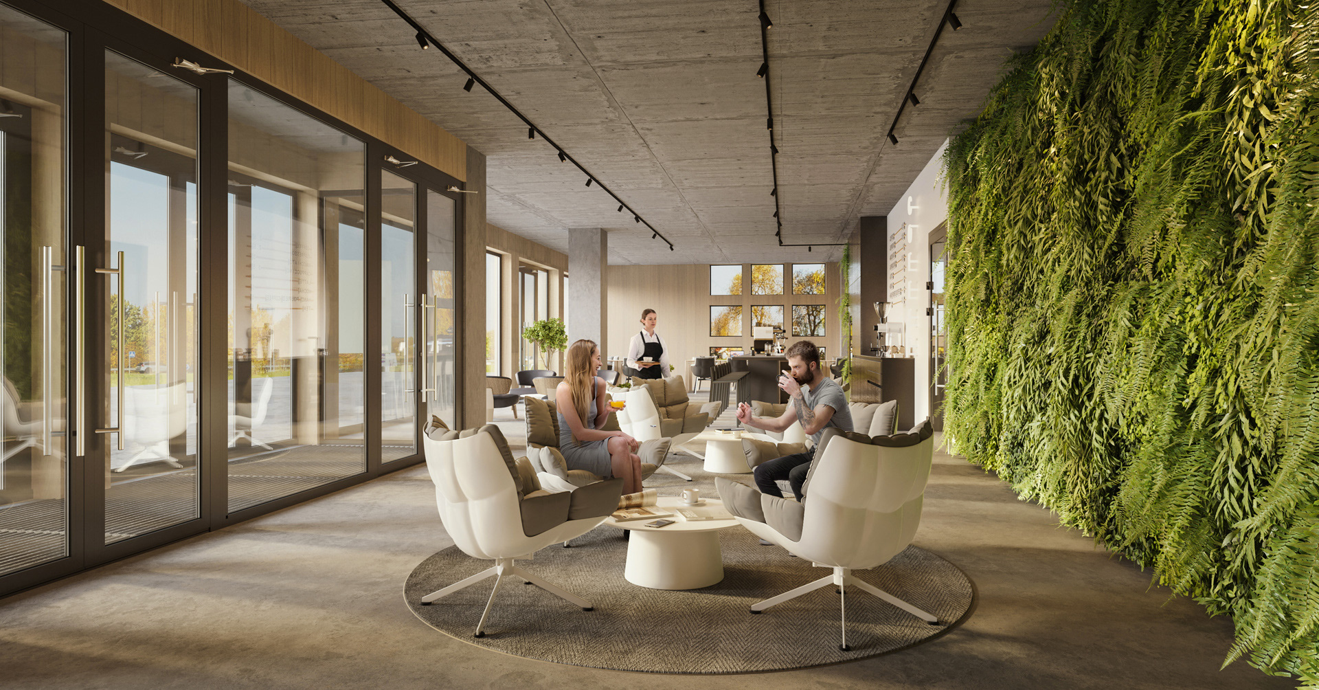 Roheline Park 办公楼商业 CGIs丨爱沙尼亚塔尔图丨Yellow Studio-19