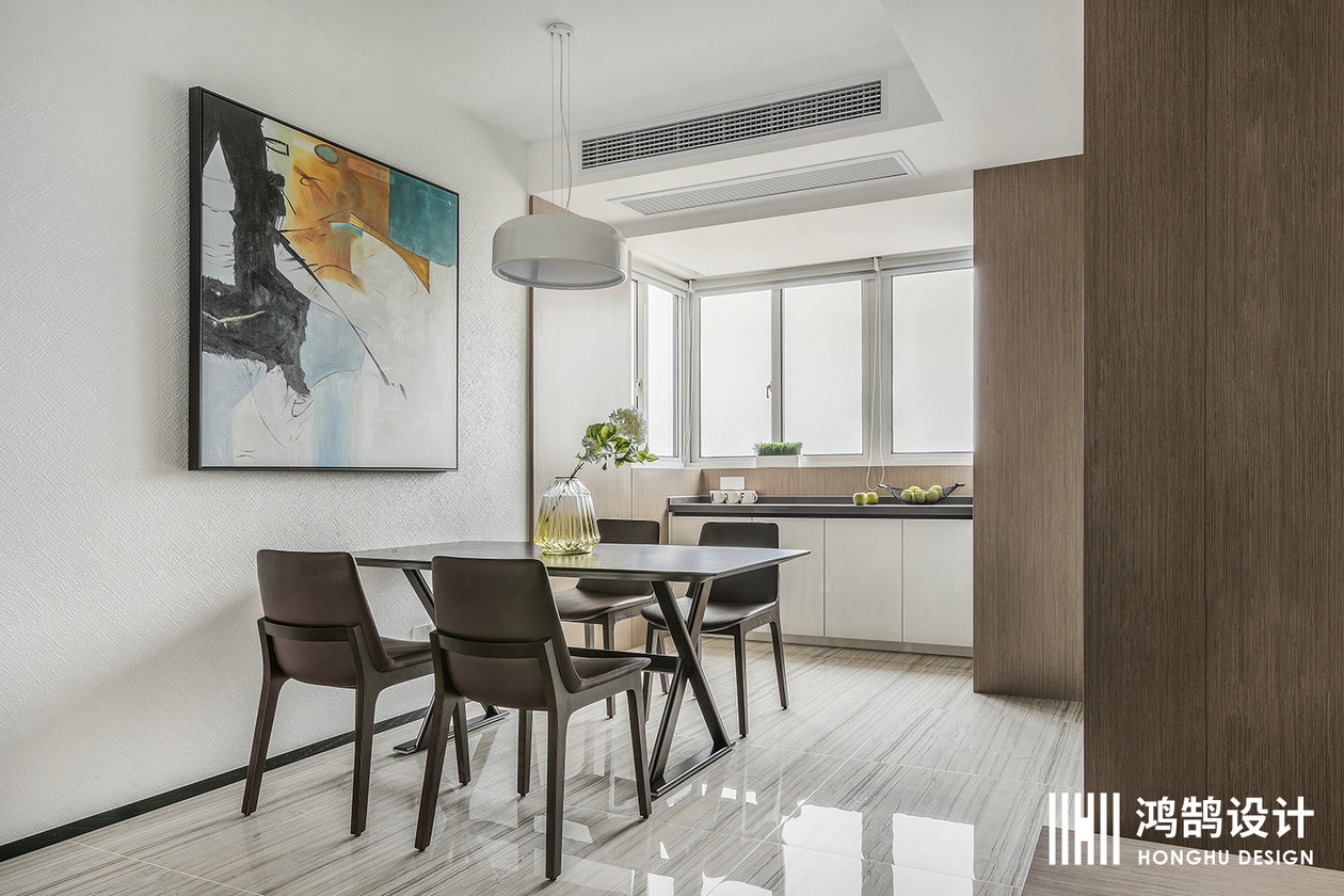 140㎡现代住宅  鸿鹄设计-6