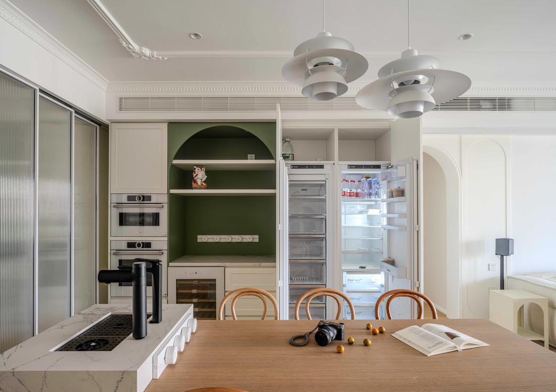 轻法式奶油风·140m²江景平层旧房改造丨中国广州-24