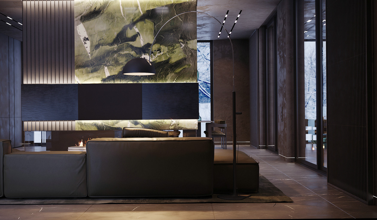 氛围感爆棚的居住空间设计-12