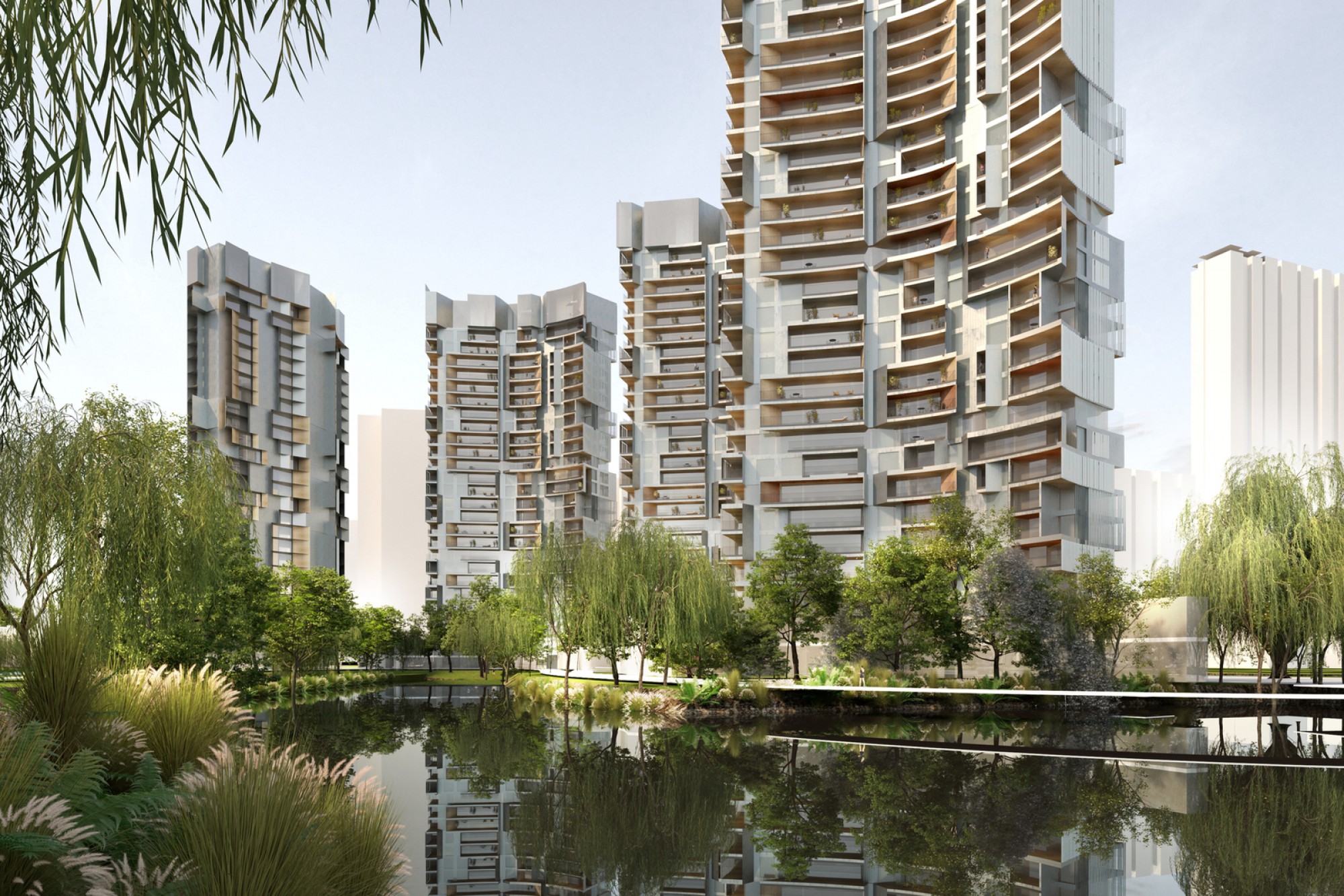 Luxe Lakes Towers John Wardle Architects-1