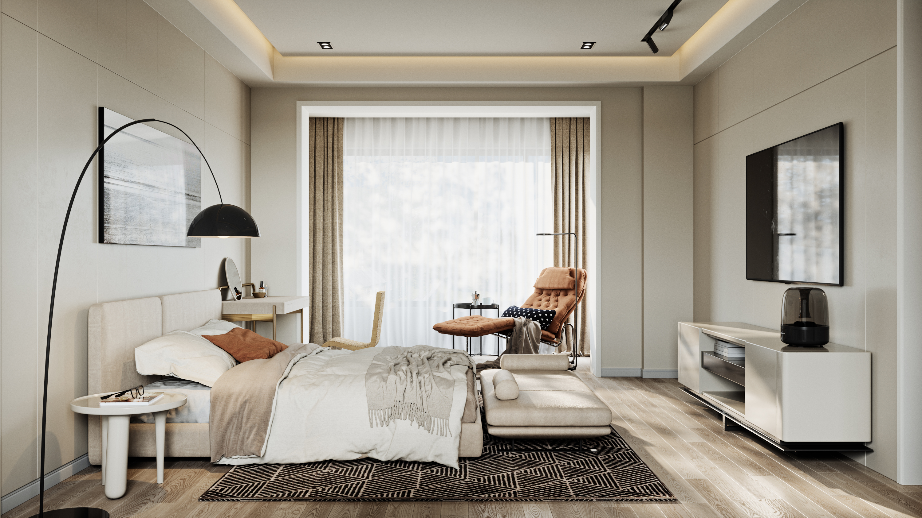 豪华公寓设计丨知名设计师-28