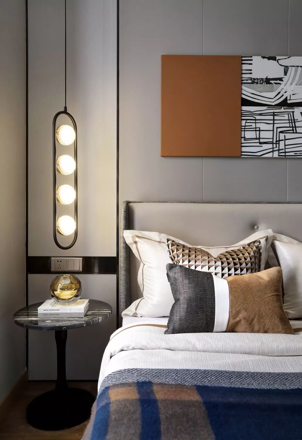 融创东莞黄江晨熙花园住宅样板房 | 枫叶棕的渐变光影-20