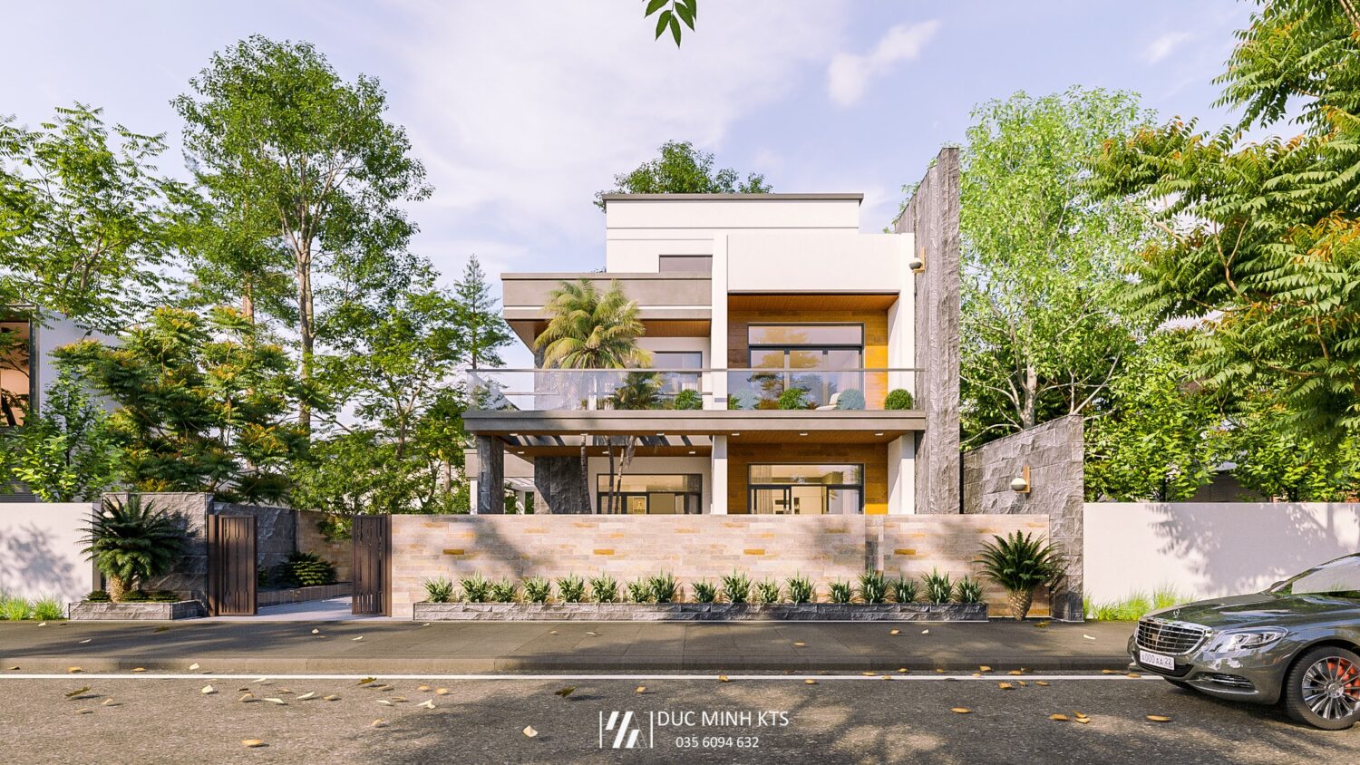 Sketchup别墅外观模型丨Do Duc Minh-14