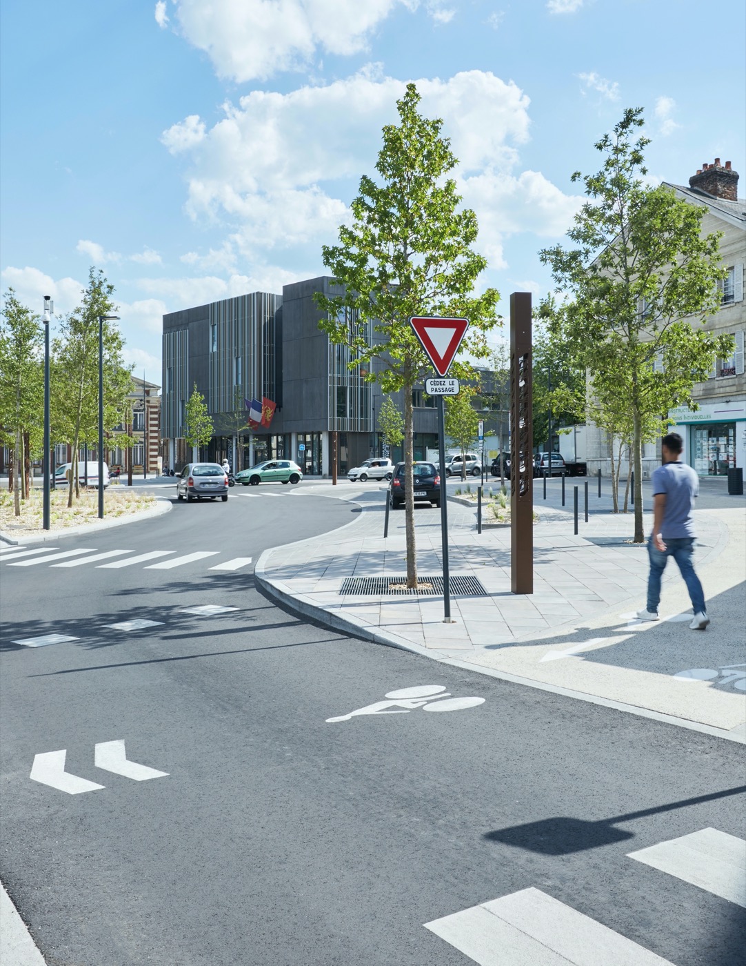 法国诺曼底快速公交枢纽设计丨EGISONEspace Libre-10