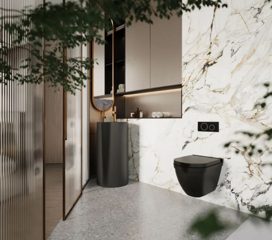 复地金融岛 390㎡现代轻奢家居,温馨舒适与时尚品质的完美融合-49