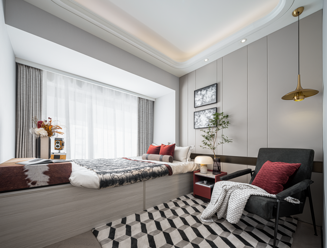 香奈儿风尚 · 苏州太仓湖语颂下叠样板间丨中国苏州丨元禾大千(软装),矩阵上海设计中心(硬装)-37