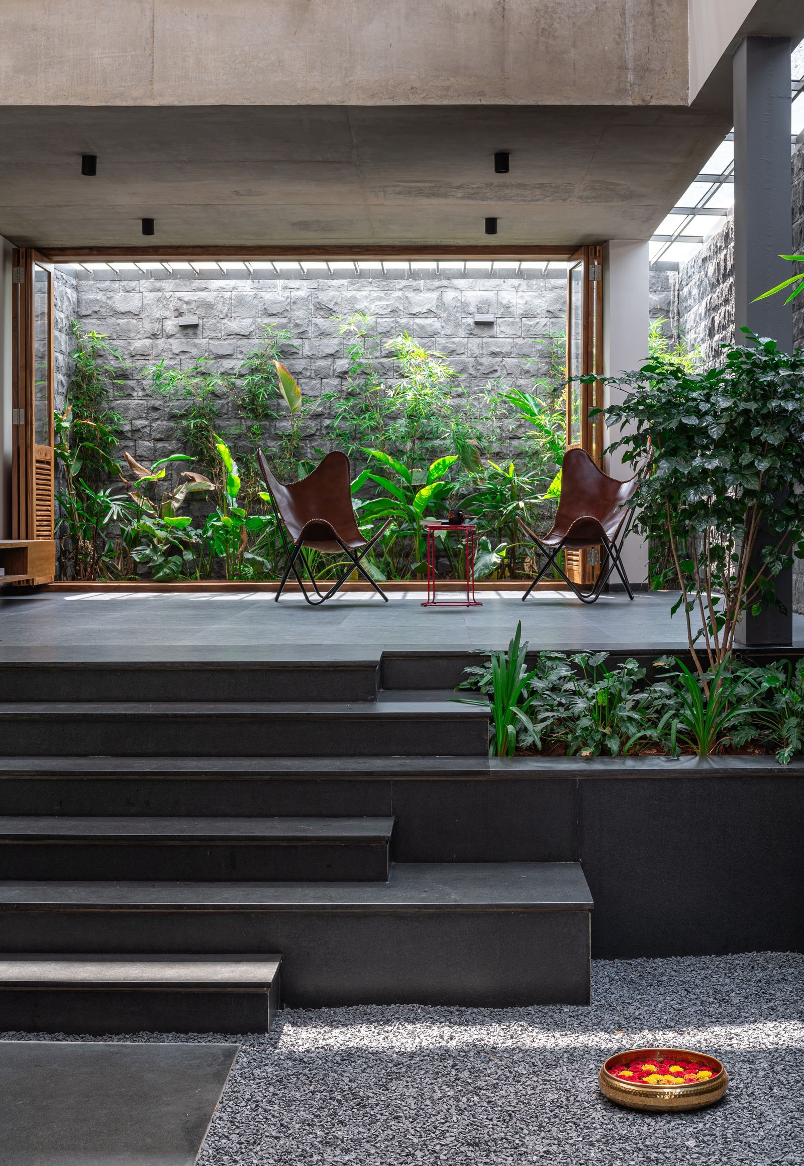 卡纳塔克邦乡村当代平房改造丨印度-25