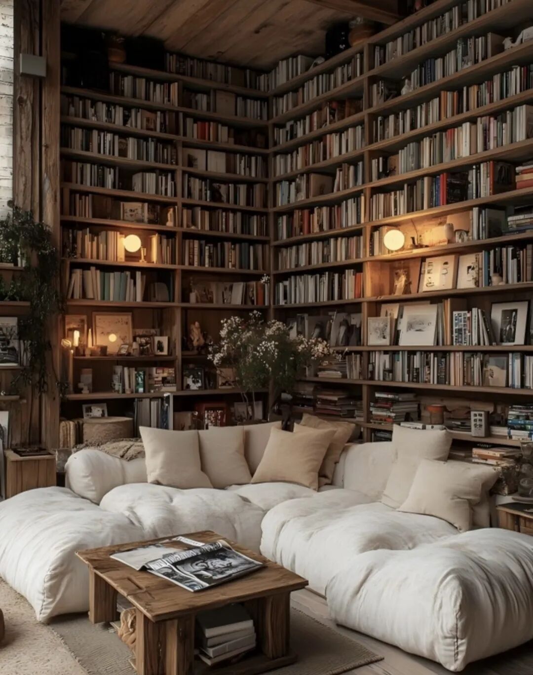 长在审美上的 满墙书柜-31