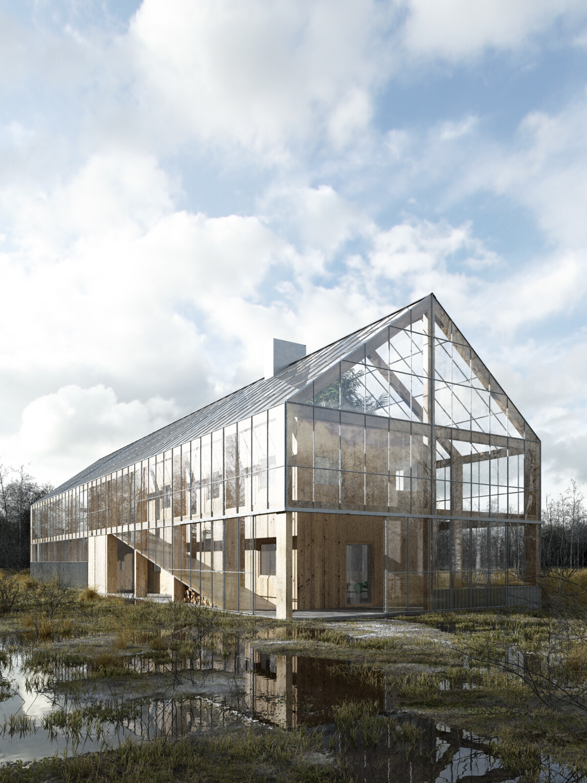 波兰绿意盎然的光之农场-9