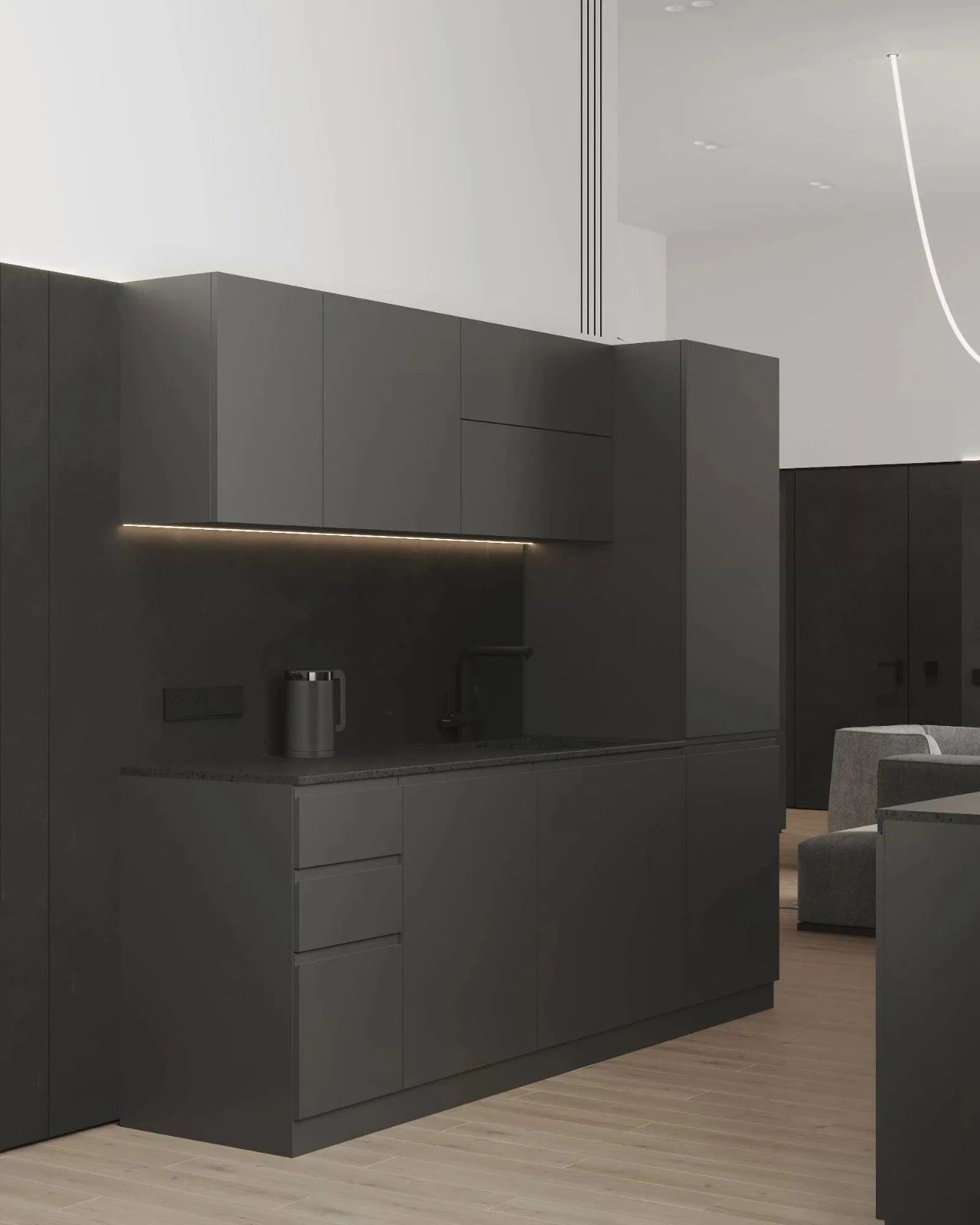 95㎡现代优雅公寓-45