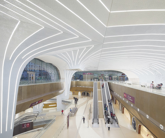 卡塔尔多哈地铁网络首批37个地铁站丨UNStudio-41