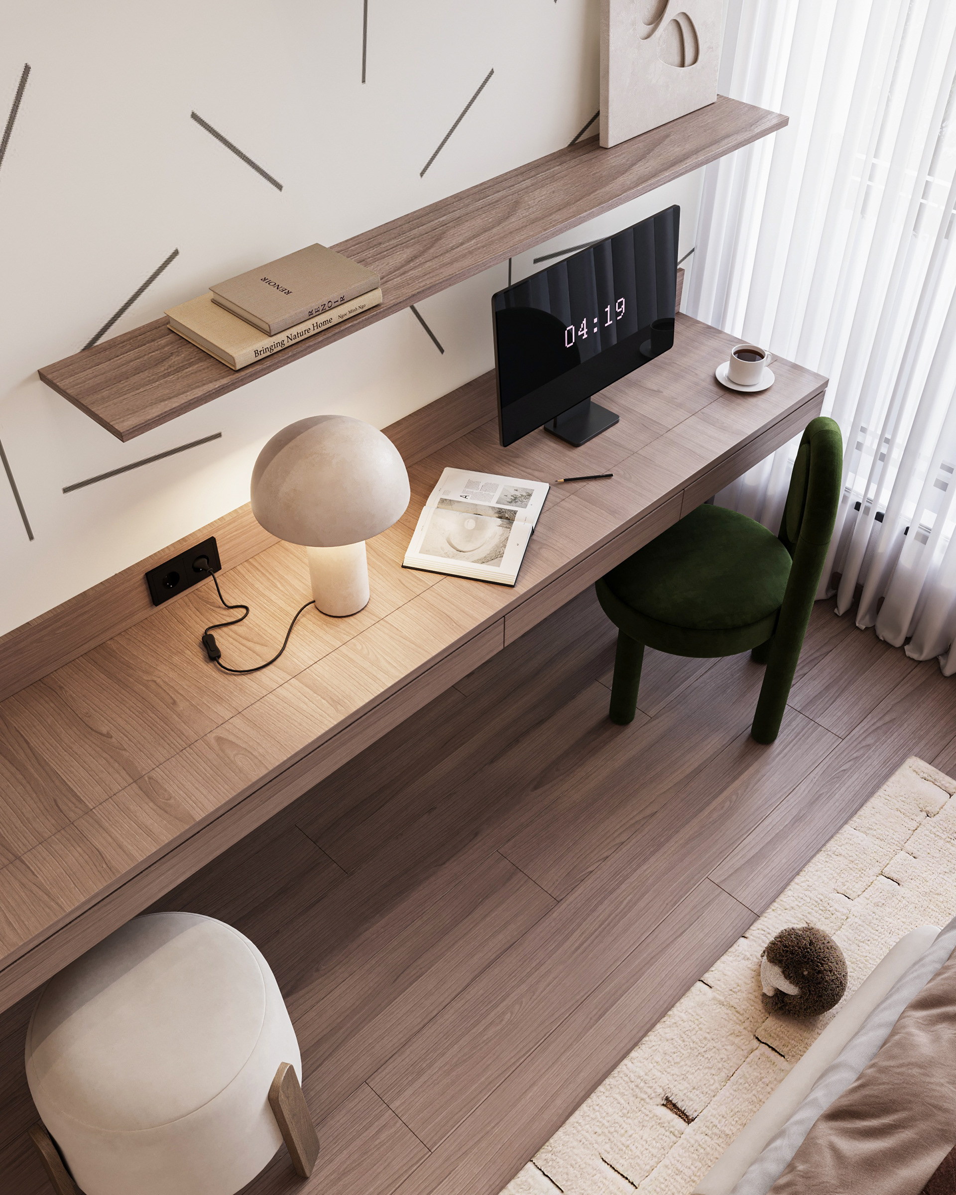 Boy Bedroom 室内设计项目丨阿联酋迪拜丨Huda Elturky-14