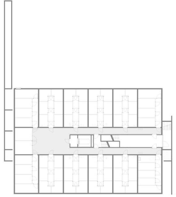 荷兰 Zwolle 市 Hiphouse 公寓楼——玻璃塔中央流通类型的社会住宅-32