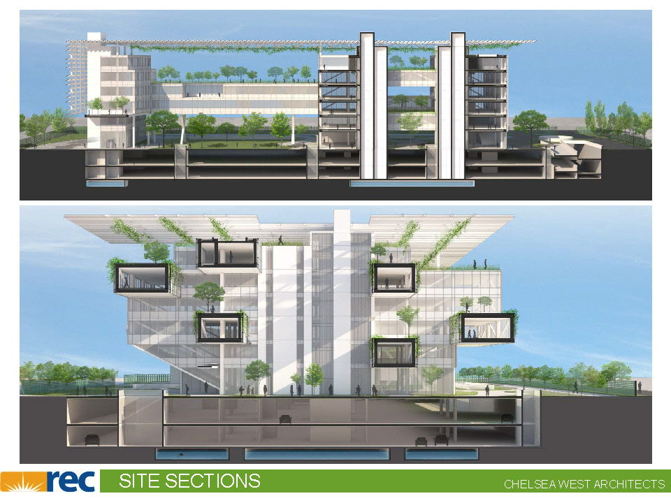 绿色雕塑双塔 · 农村电力公司总部-13