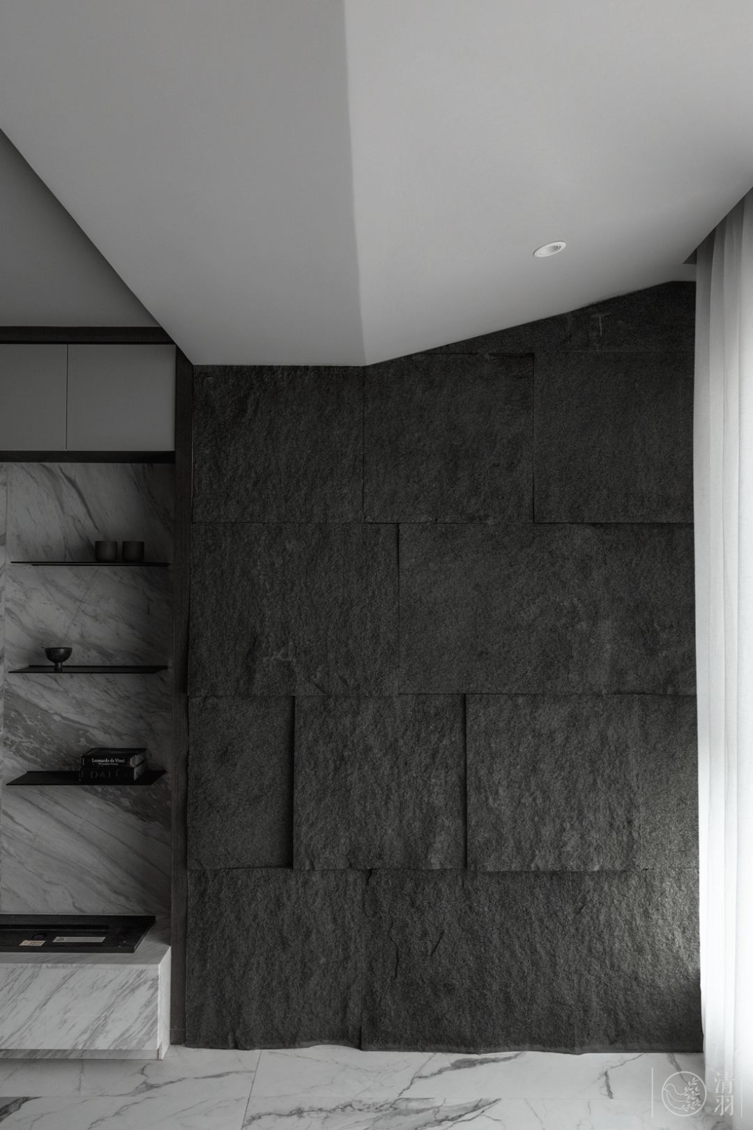 涵舍空间 | 简约而不简单的优雅设计-46