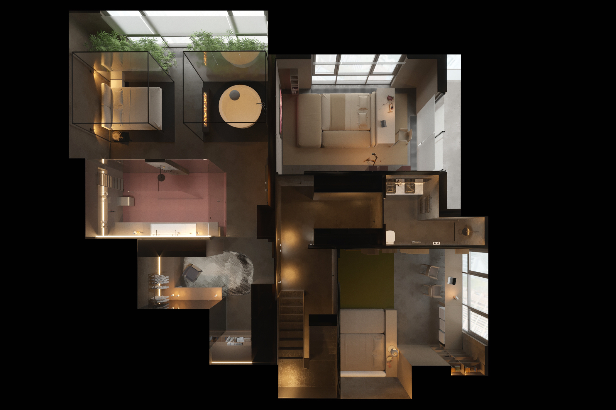 莫斯科 mp2h 公寓,简约现代的设计魅力-41