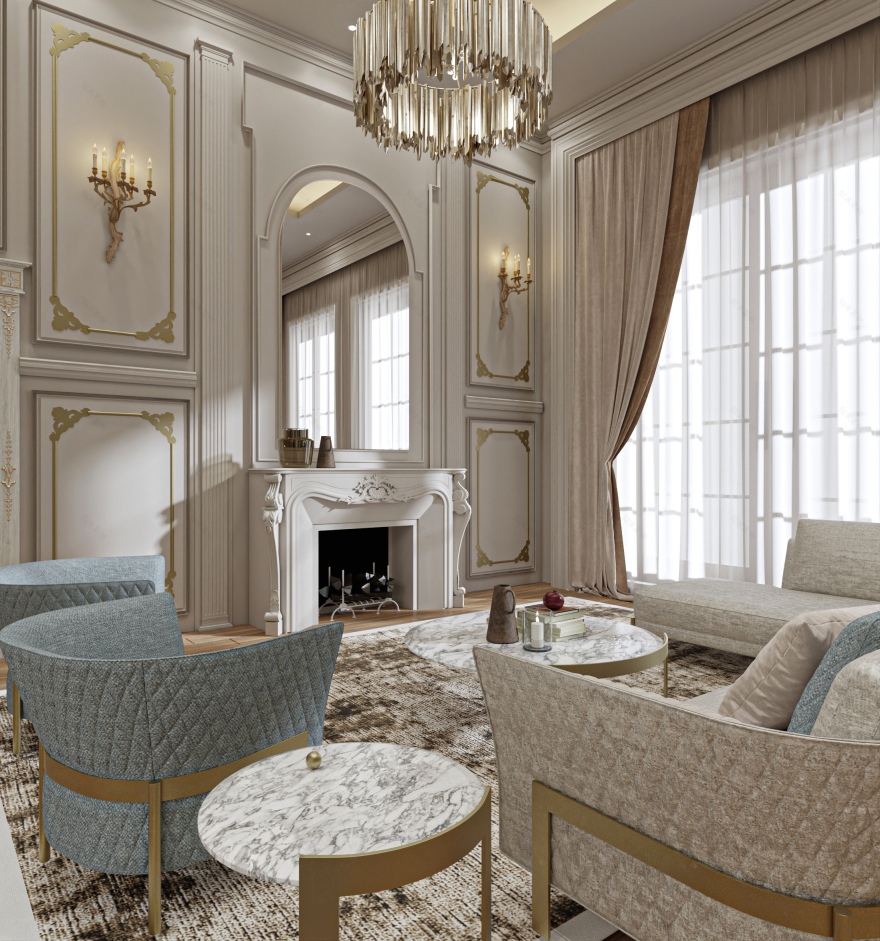 新古典主义开放空间-3