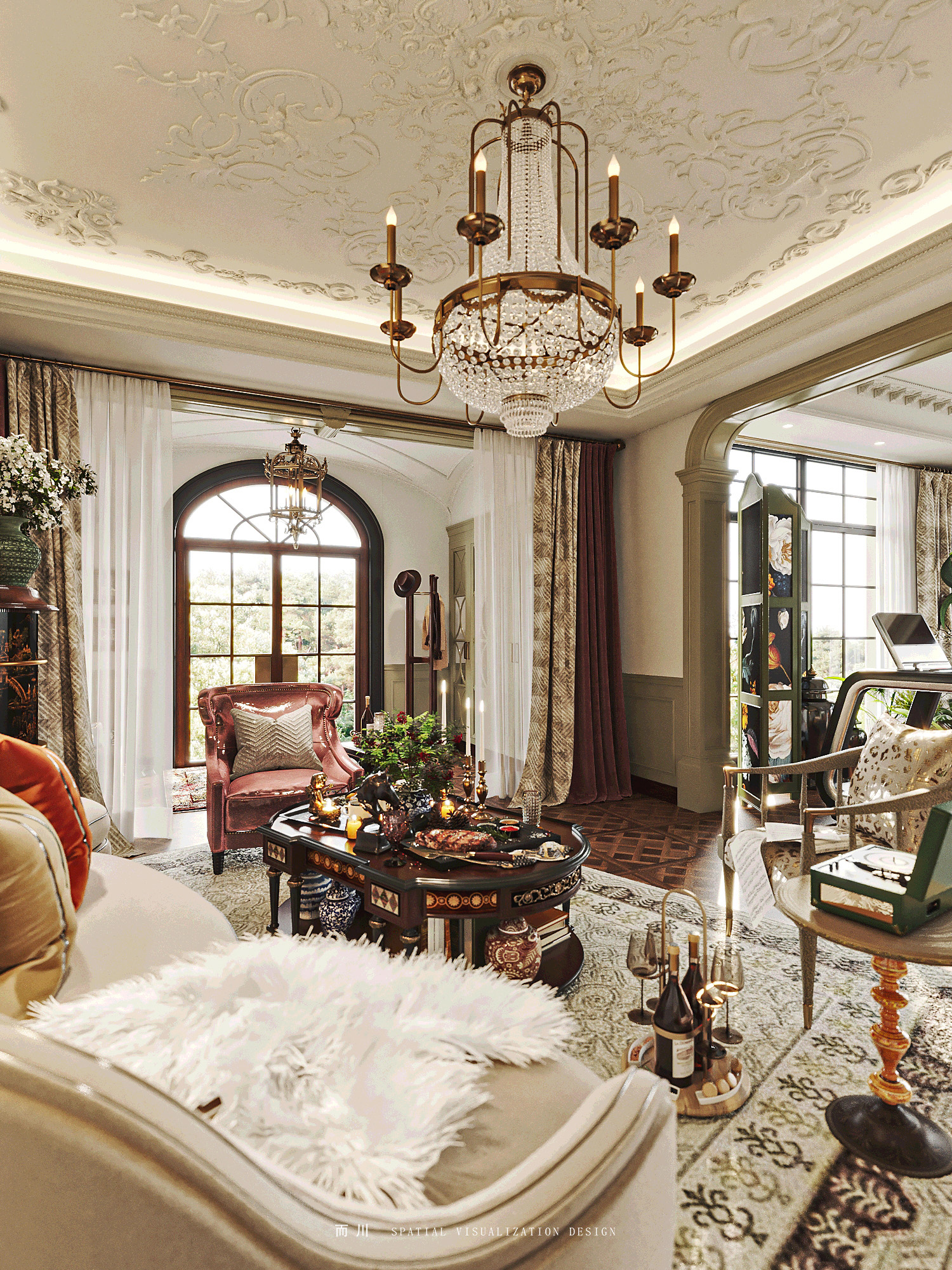 美式复古(壹)丨魔方空间设计-28