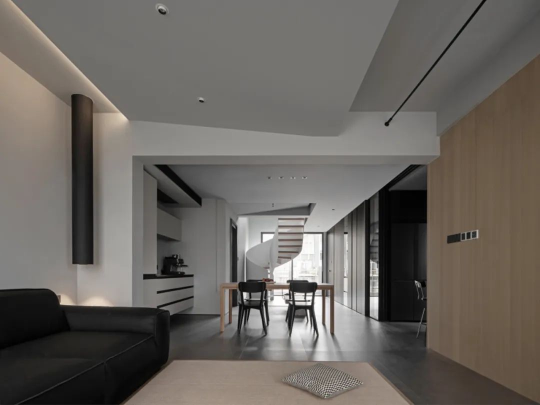 留住设计|爆改220㎡顶层复式,很酷且有趣的二人居丨中国广州丨留住设计(主创设计Zeson庞耀锡)-46