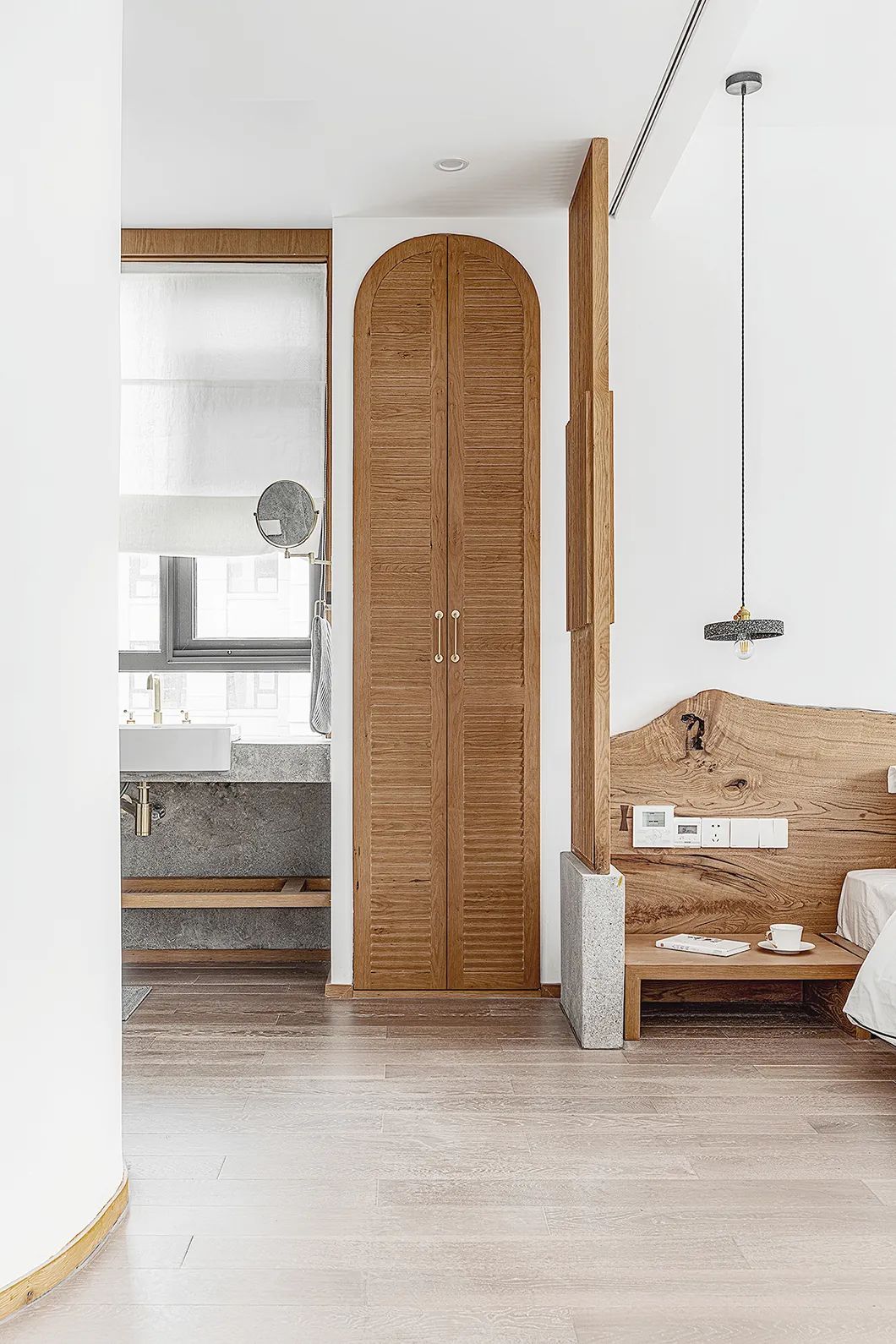 极简原木＋禅意！打造通透互动的舒适家居空间-33