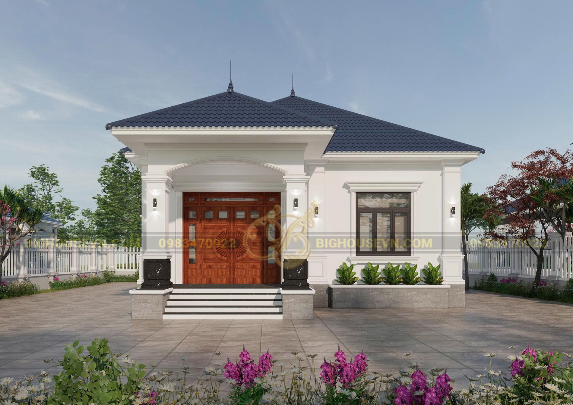 设计4层单坡顶10X17m住宅丨KTS Nguyễn Trọng Trí-6