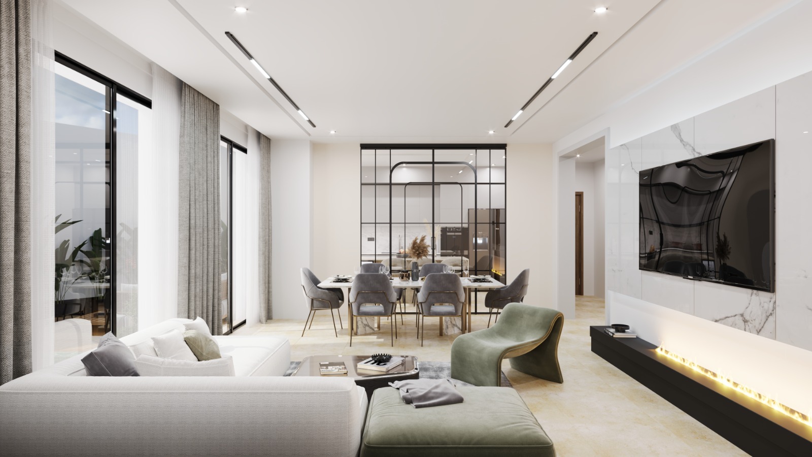 别墅概念设计丨突尼斯-7