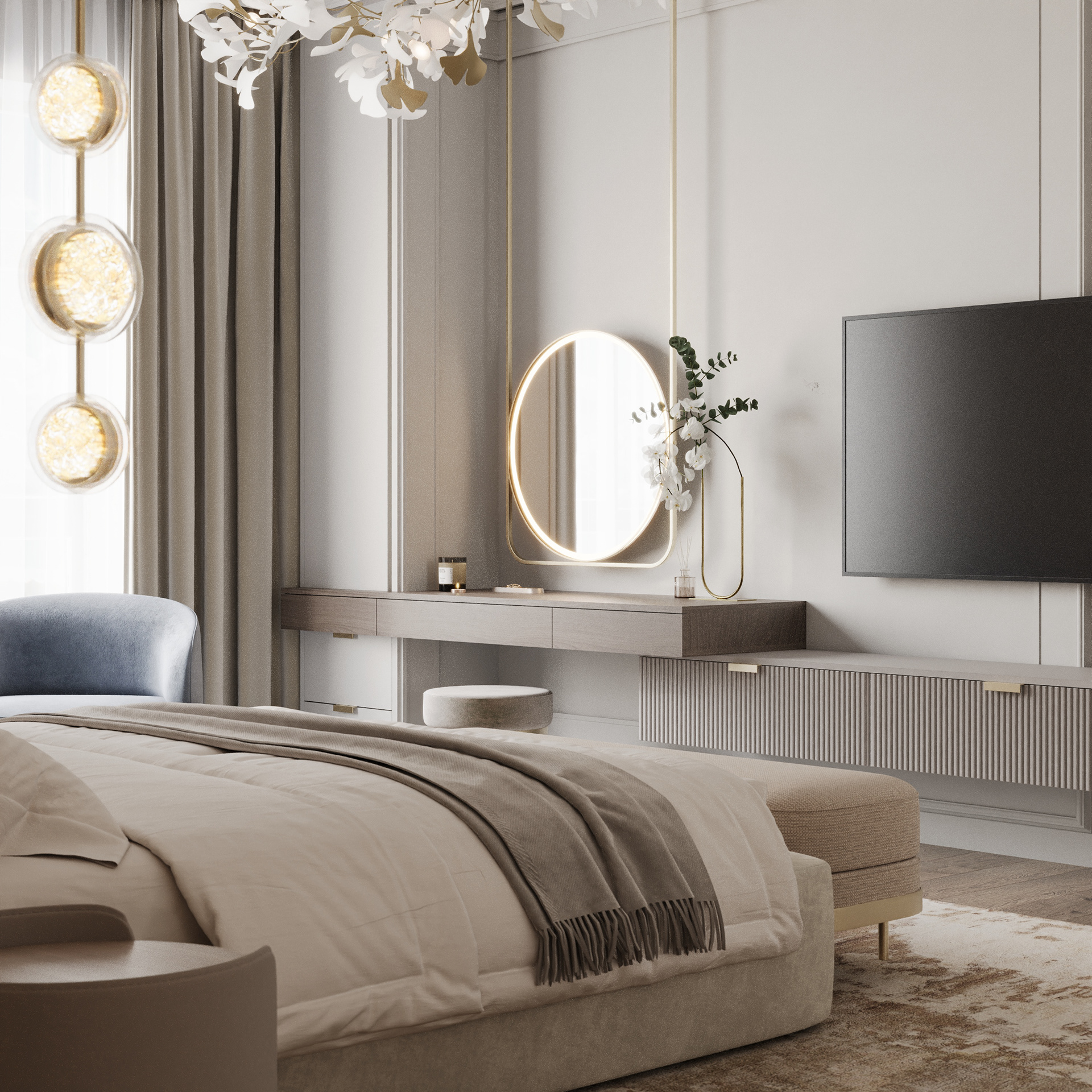 220平米两层住宅室内设计-50