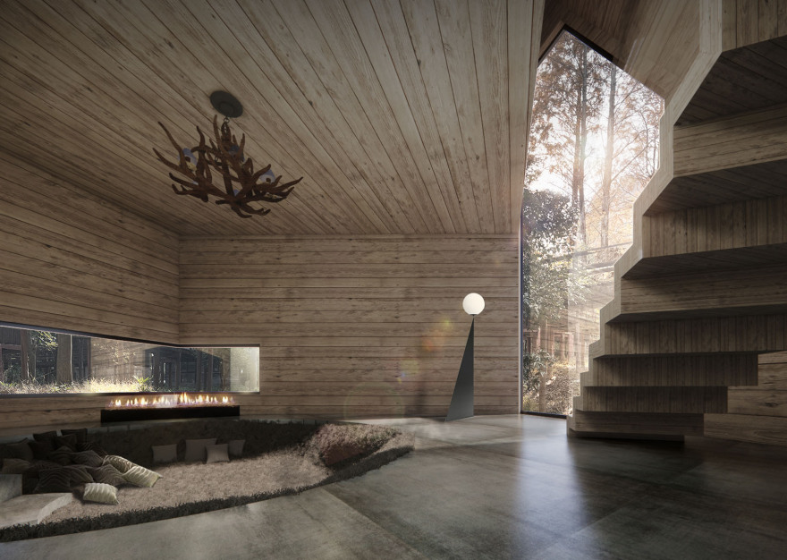 潜行之屋(桐庐森泊度假区)丨中国杭州丨SpActrum谱观,上海中森,中国联合,浙江安道等-62